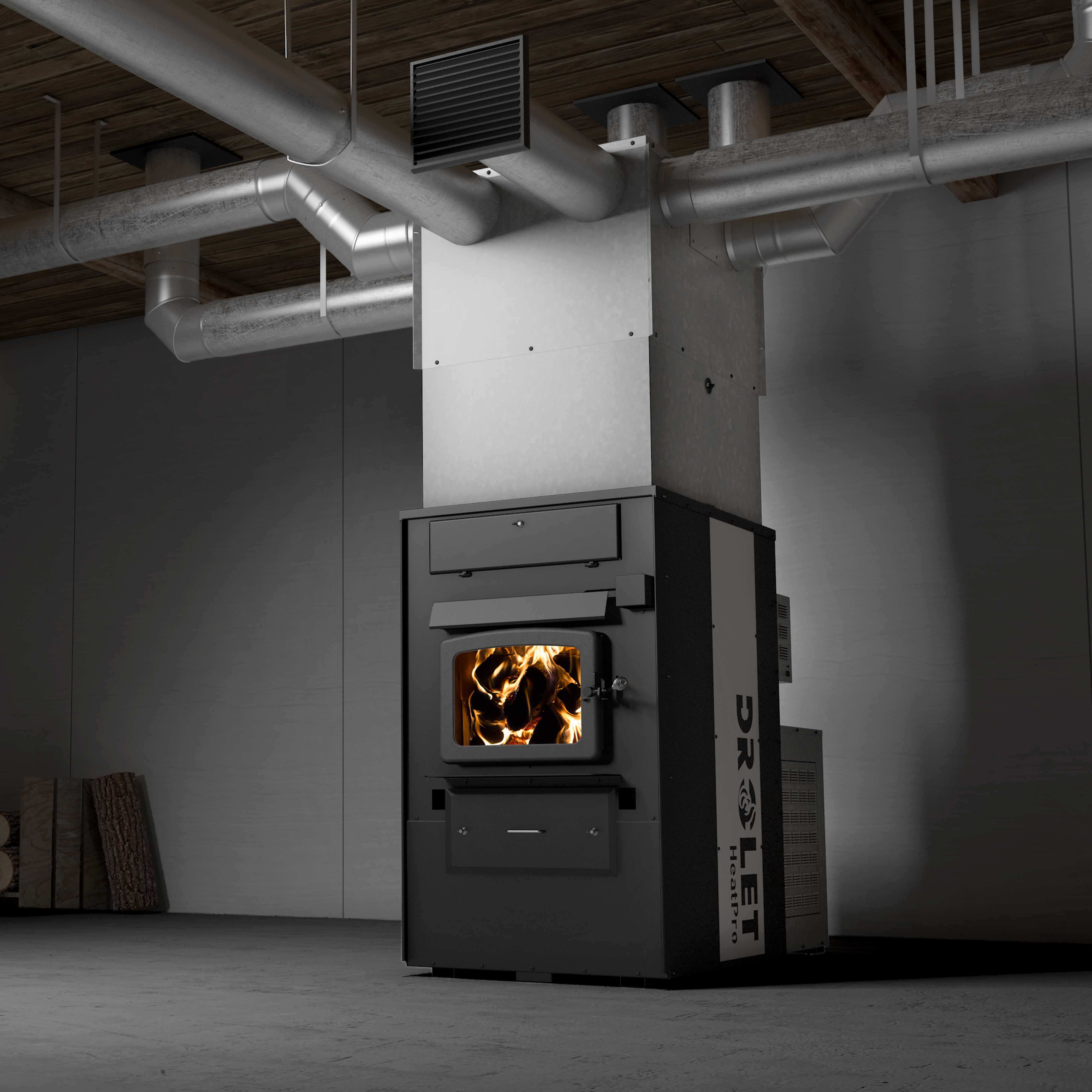 Wood Furnaces, Simplified Installation