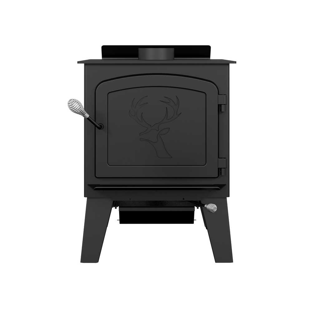 High Efficiency Wood Stove Black Stag II Drolet